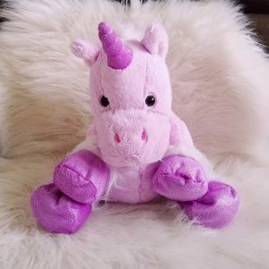 Unicorn Pink & Purple Plush Stuffed Animal